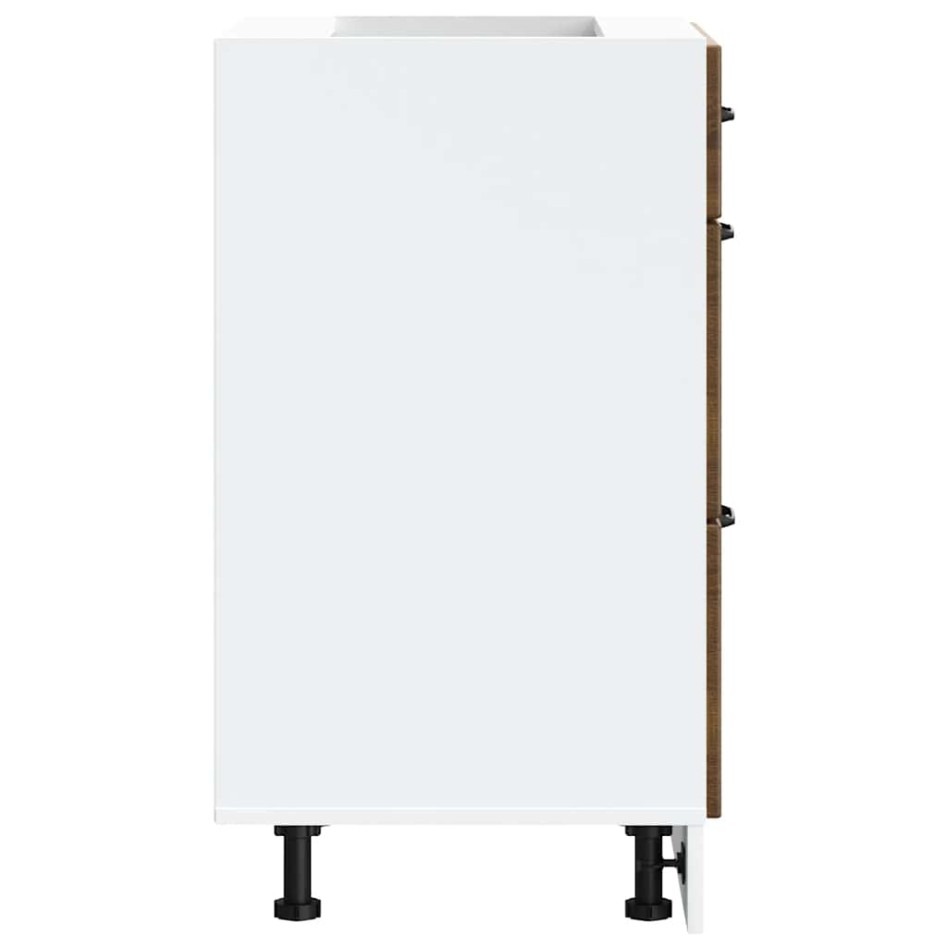 Mueble bajo de cocina Lucca roble