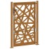 Puerta de jardín de acero desgastado diseño ligero 105x155