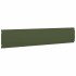 Bordes césped 30 uds acero laminado frío verde oliva 20x103