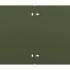 Bordes césped 30 uds acero laminado frío verde oliva 20x103