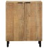 Aparador marrón 60x33x75 cm madera maciza