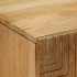 Aparador marrón 60x33x75 cm madera maciza