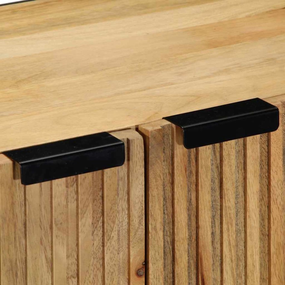 Aparador marrón 60x33x75 cm madera maciza