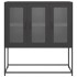 Aparador de acero laminado en frío negro 100,5x39x107