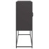 Aparador de acero laminado en frío negro 100,5x39x107