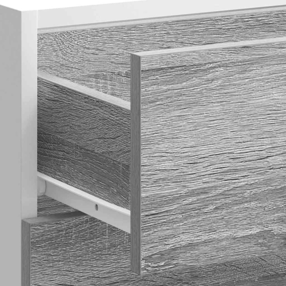 Armario bajo de cocina de madera de ingeniería sonoma