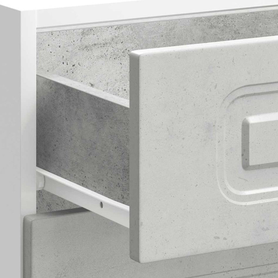 Mueble bajo de cocina Kalmar madera de ingeniería gris