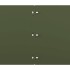 Bordes césped 20 uds acero laminado frío verde oliva 25x103