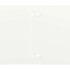 Bordes para césped 30 uds acero laminado frío blanco 20x103