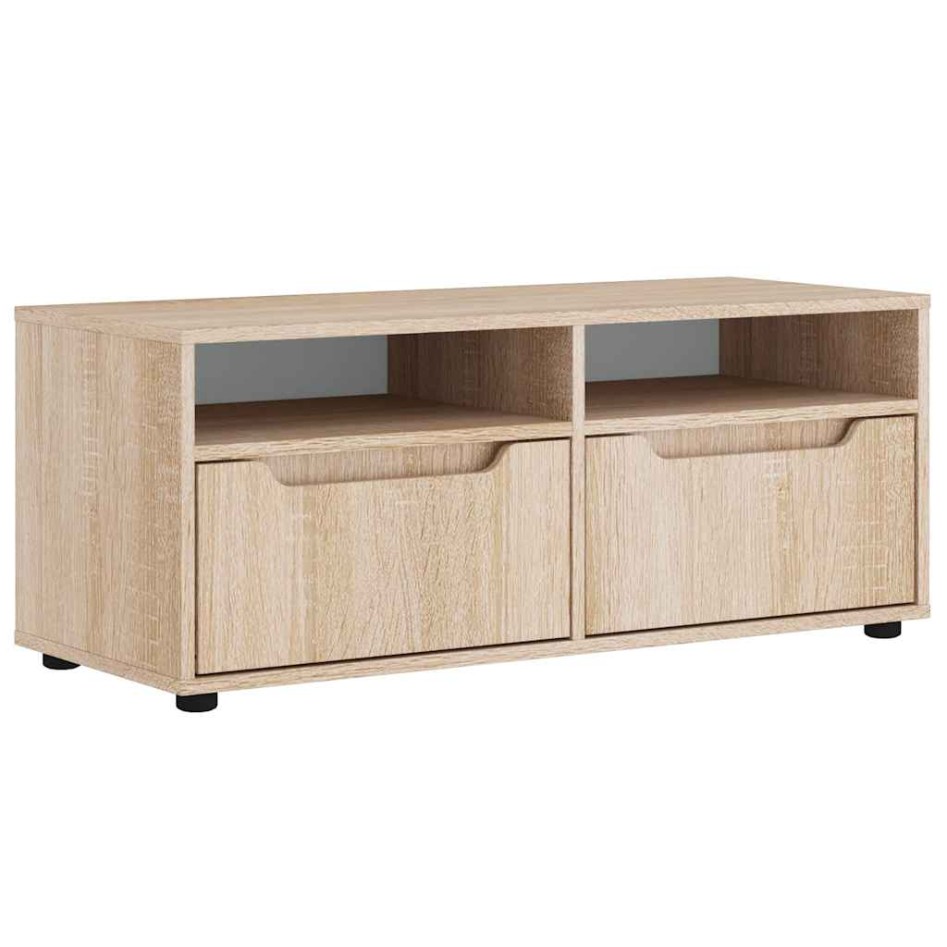 Mueble de TV VISNES roble sonoma 100x40x38 cm madera