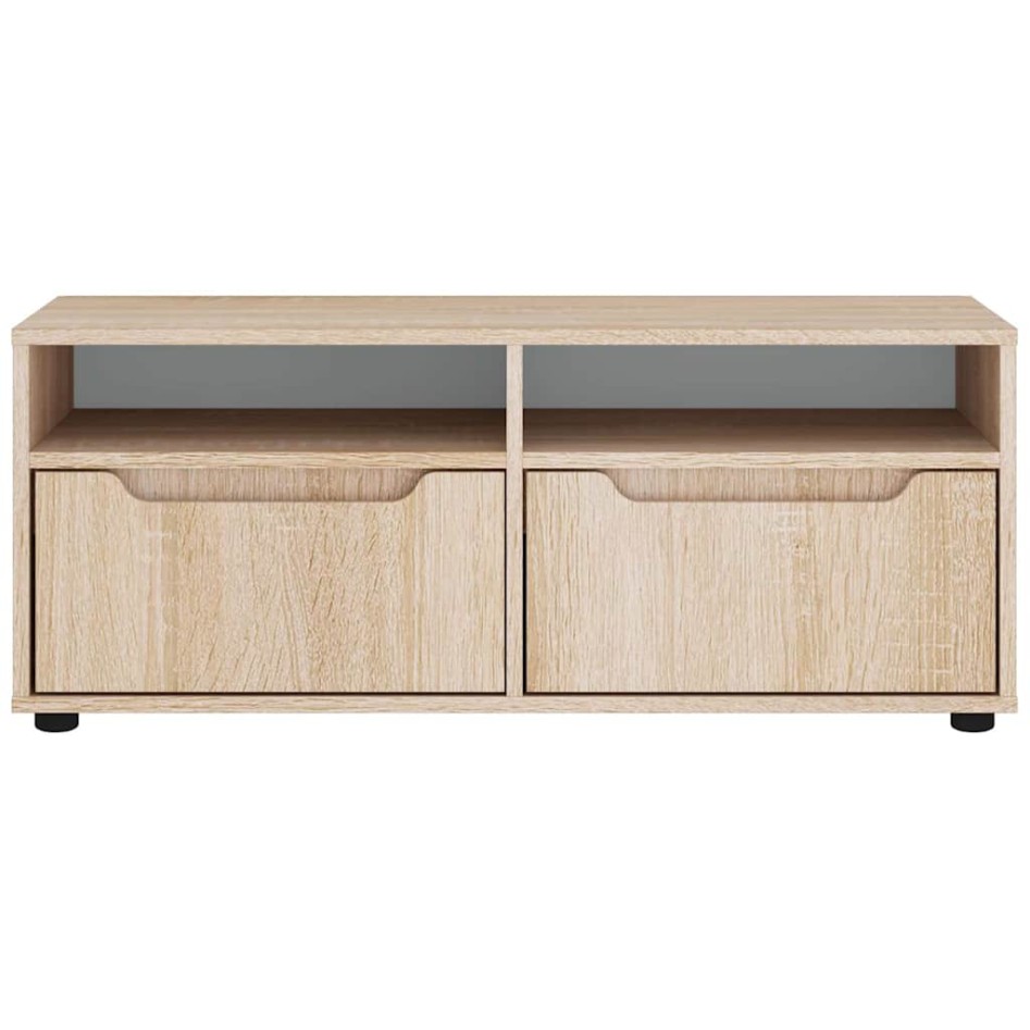 Mueble de TV VISNES roble sonoma 100x40x38 cm madera
