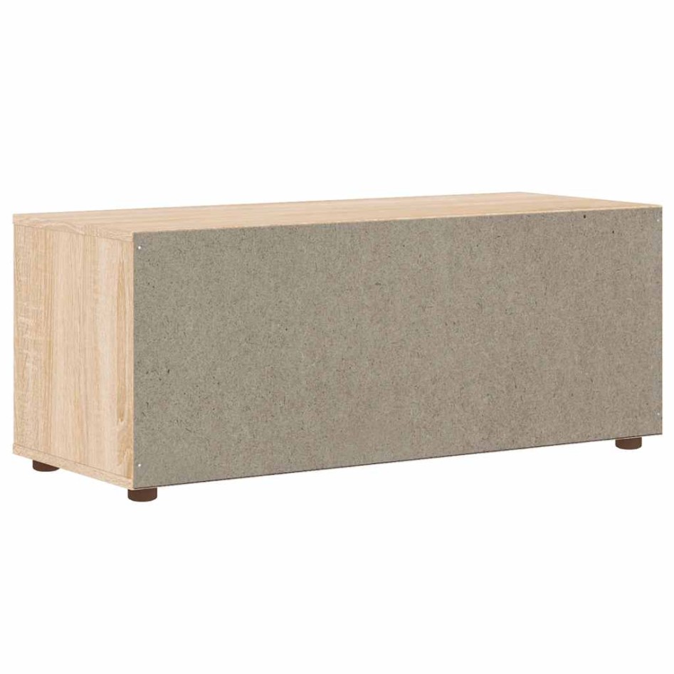 Mueble de TV VISNES roble sonoma 100x40x38 cm madera