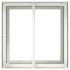 Jardinera acero blanco 80x80x80