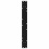 Patas para mesa de comedor 2 uds acero negro 70x(72-73,3)