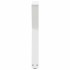 Patas de mesa de comedor 2 uds acero blanco 60x(72-73,3)