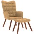 Sillón de relax con reposapiés terciopelo