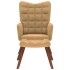 Sillón de relax con reposapiés terciopelo