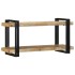 Estante de pared madera maciza de mango 90x33x45