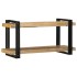 Estante de pared madera maciza de mango 90x33x45