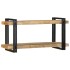 Estante de pared madera maciza de mango 90x33x45
