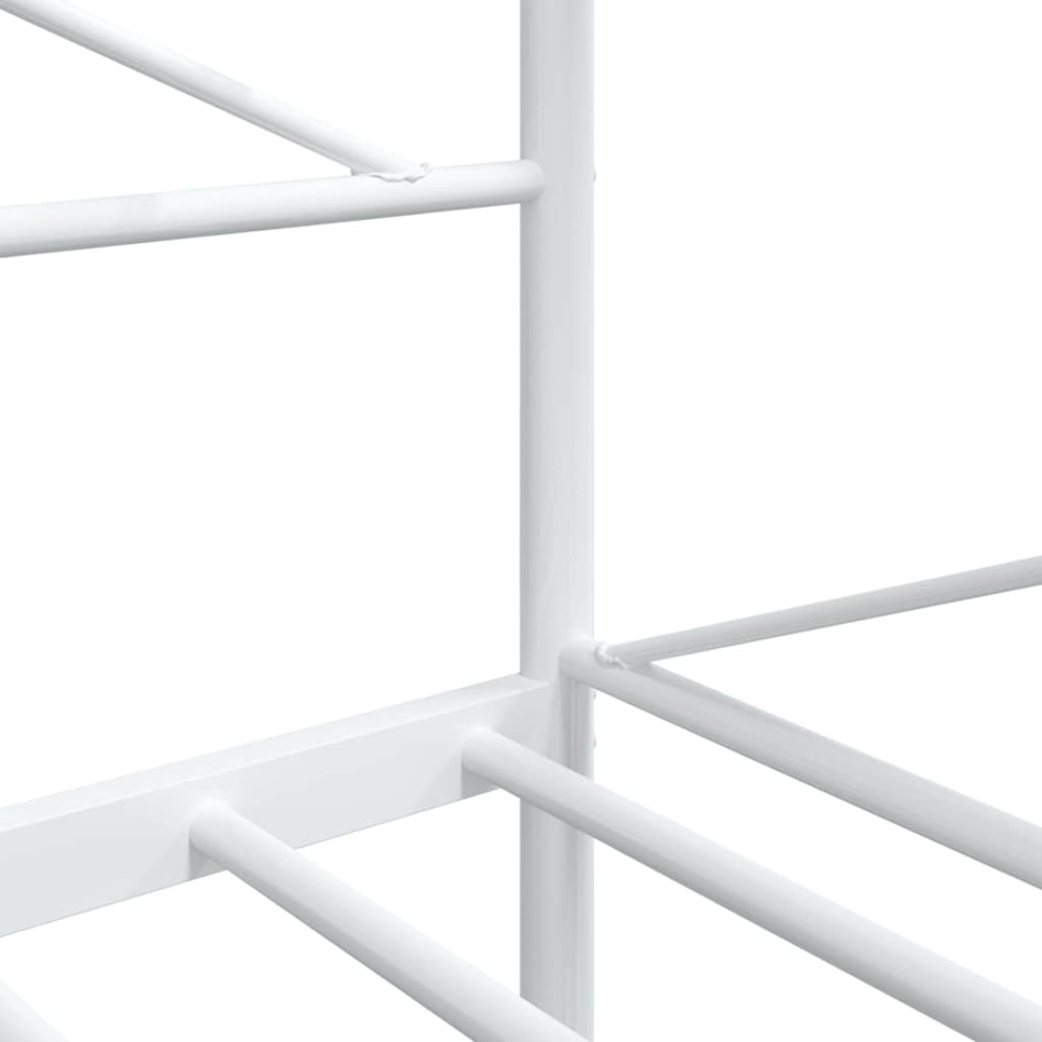 Diván sin colchón blanco 100x190 cm