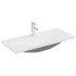 Mueble de baño con lavabo integrado roble