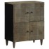 Aparador de madera maciza de mango 60x33x75