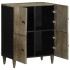 Aparador de madera maciza de mango 60x33x75