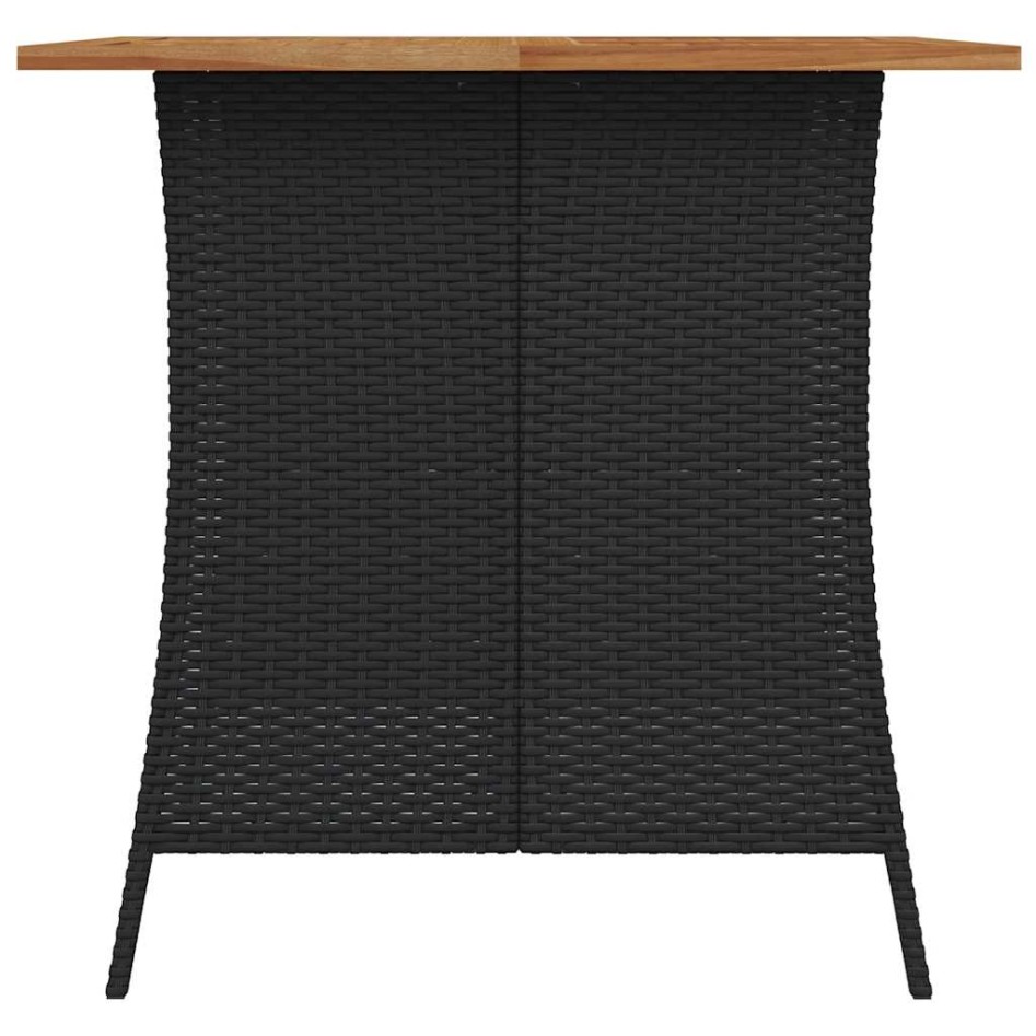 Set de muebles jardín 5 pzas con cojines ratán sintético