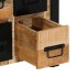 Aparador de madera maciza de mango rugosa 50x35x70