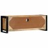 Mueble de TV madera maciza de mango rugosa 100x30x35