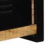 Mueble de TV madera maciza de mango rugosa 100x30x35
