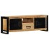 Mueble de TV madera maciza de mango rugosa 100x30x35