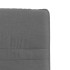 Sillas de comedor 2 unidades tela gris