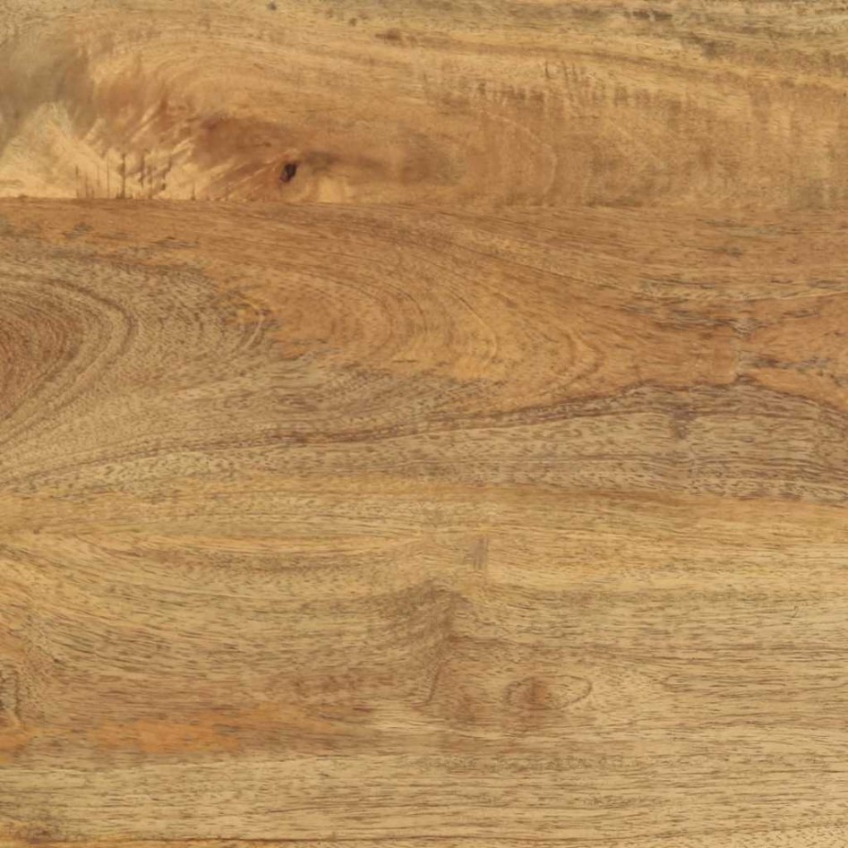 Mueble de TV marrón 105x33x46 cm madera maciza