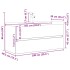 Set muebles de baño 2 piezas madera contrachapada gris