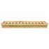 Estructura de cama sin colchón 100x200cm madera maciza de