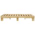 Estructura de cama sin colchón 120x200 cm madera maciza