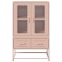 Aparador de acero rosa 68x39x111,5
