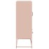 Aparador de acero rosa 68x39x111,5