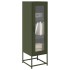 Aparador de acero laminado en frío verde oliva 36x39x123