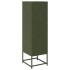 Aparador de acero laminado en frío verde oliva 36x39x123