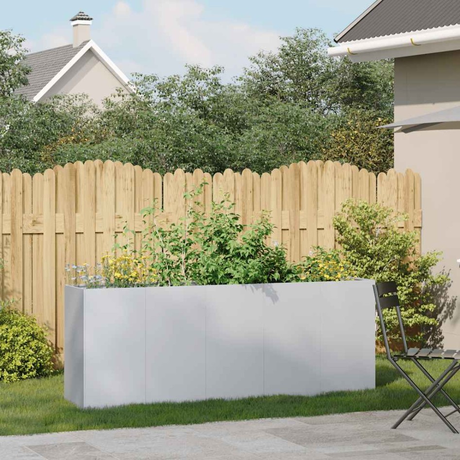 Jardinera 200x40x80 cm de acero