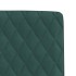 Sillas de comedor 6 unidades terciopelo verde