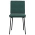 Sillas de comedor 4 unidades terciopelo verde