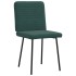 Sillas de comedor 6 unidades terciopelo verde