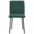 Sillas de comedor 6 unidades terciopelo verde