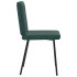 Sillas de comedor 6 unidades terciopelo verde
