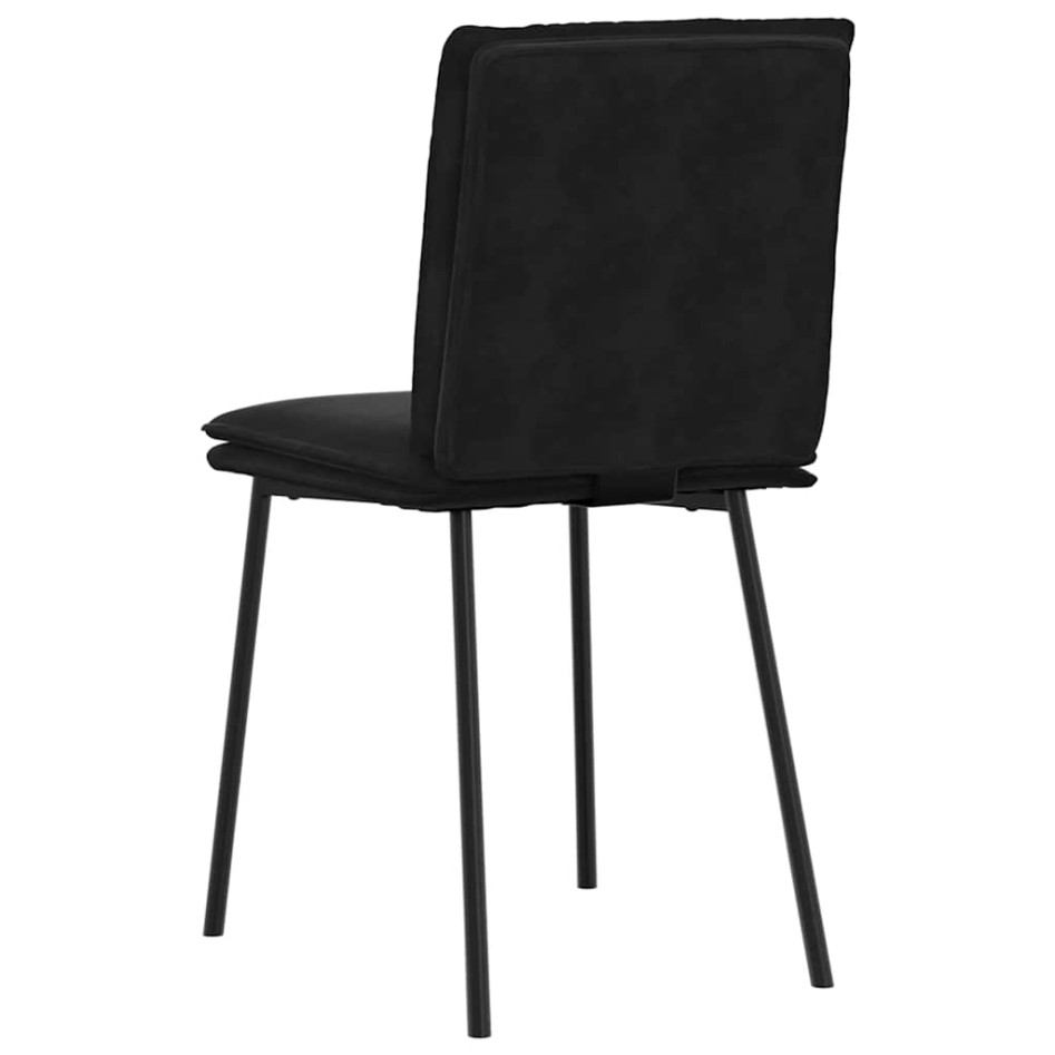 Silla de comedor 6 unidades terciopelo