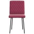 Sillas de comedor 4 unidades terciopelo rojo